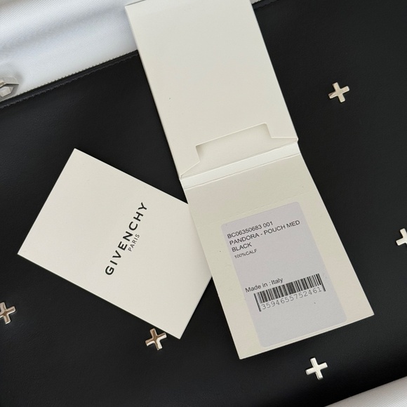 Givenchy Medium Pandora Studded Cross Pouch - Clutch - Picture 9 of 10